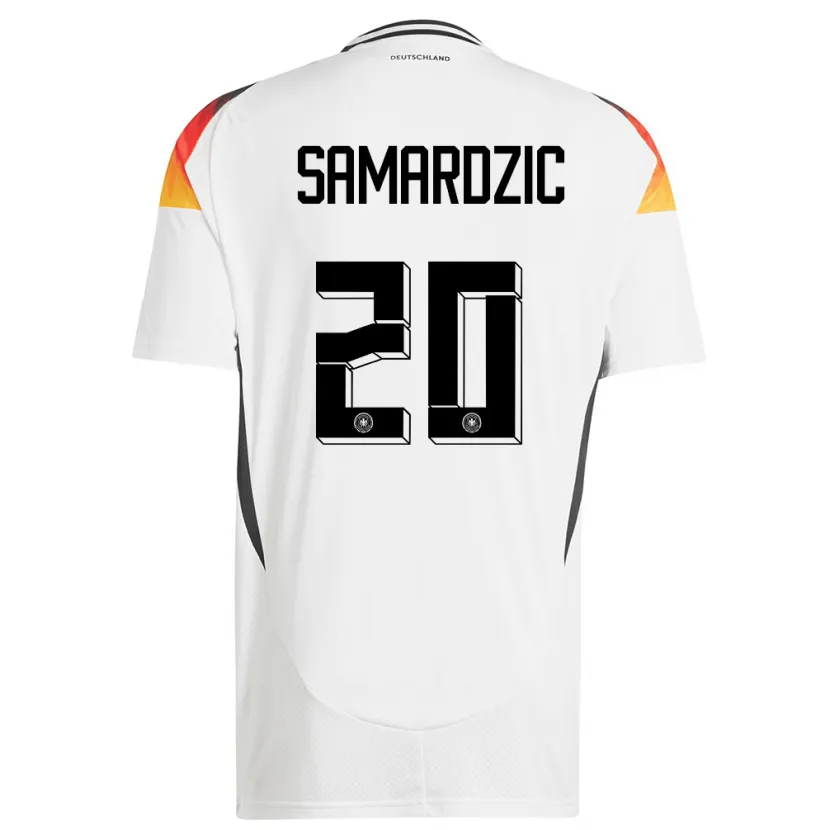 Danxen Kid Germany Lazar Samardzic #20 White Home Jersey 24-26 T-Shirt