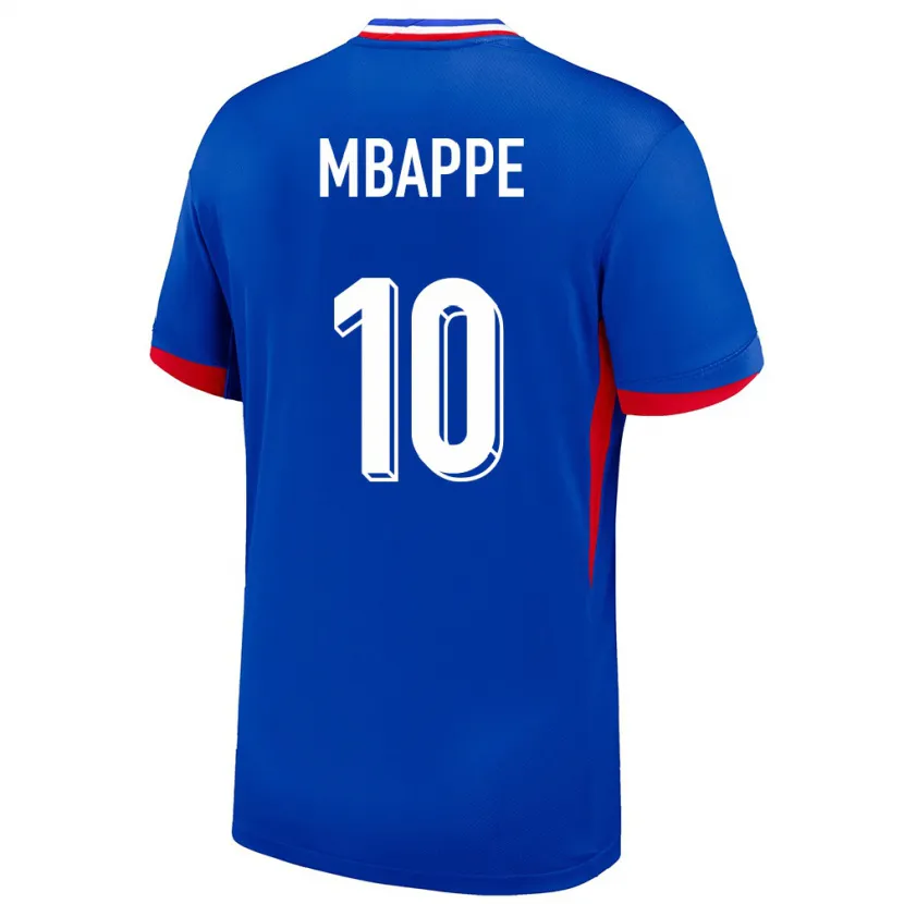 Danxen Kid France Kylian Mbappe #10 Blue Home Jersey 24-26 T-Shirt