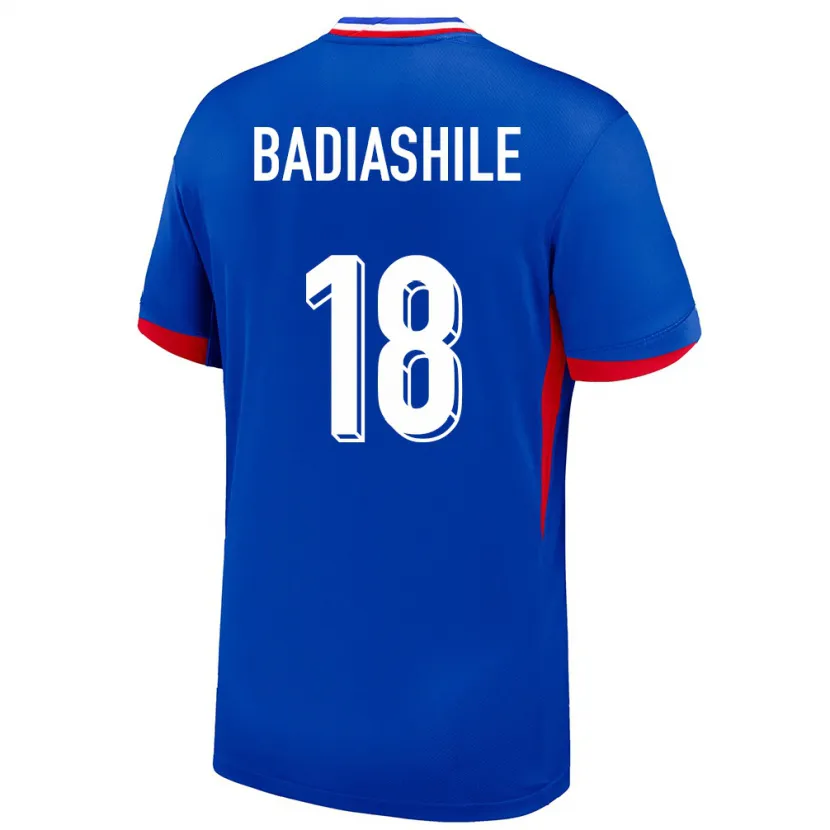 Danxen Kid France Benoit Badiashile #18 Blue Home Jersey 24-26 T-Shirt