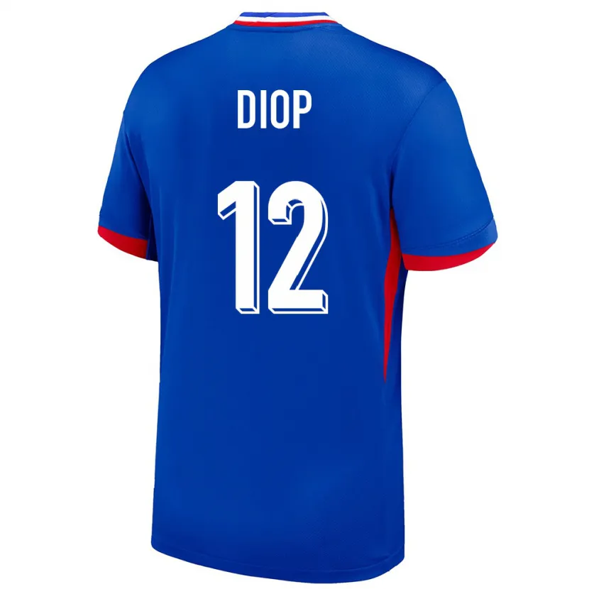 Danxen Kid France Sofiane Diop #12 Blue Home Jersey 24-26 T-Shirt