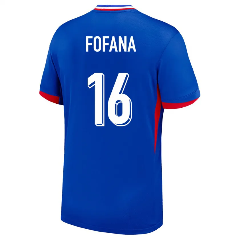 Danxen Kid France Yahia Fofana #16 Blue Home Jersey 24-26 T-Shirt