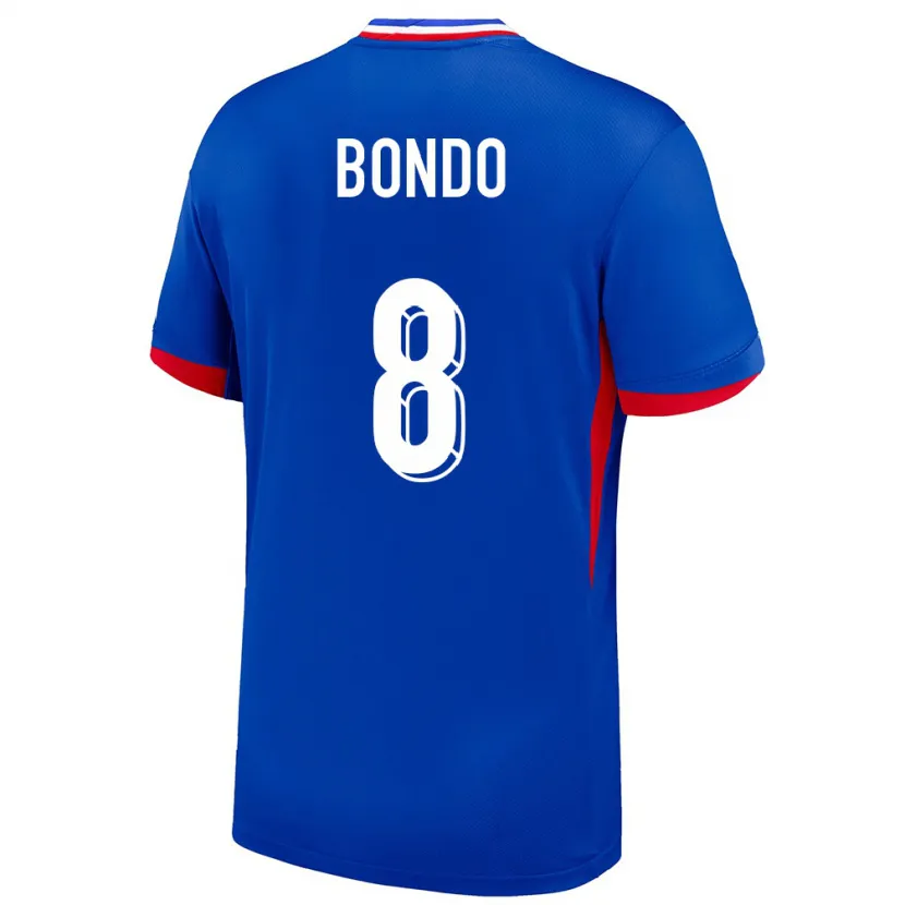 Danxen Kid France Warren Bondo #8 Blue Home Jersey 24-26 T-Shirt