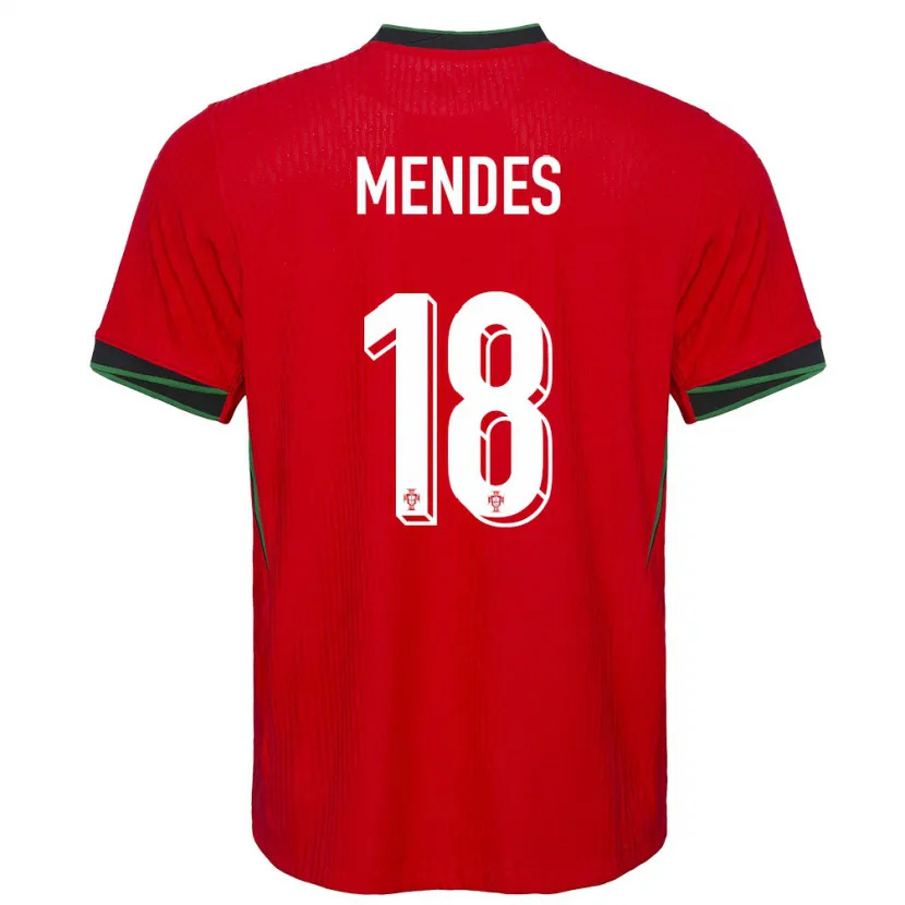 Danxen Kid Portugal Carolina Mendes #18 Red Home Jersey 24-26 T-Shirt