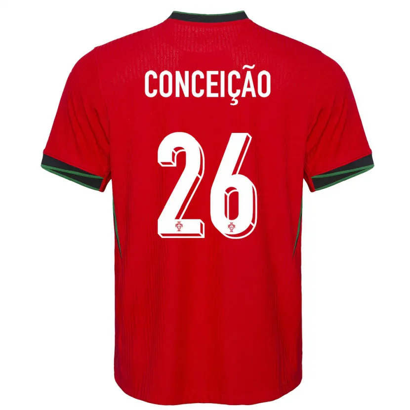 Danxen Kid Portugal Francisco Conceicao #26 Red Home Jersey 24-26 T-Shirt