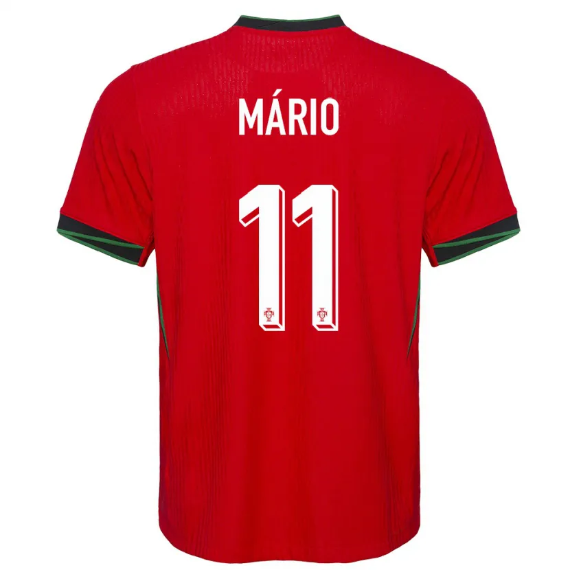 Danxen Kid Portugal Joao Mario #11 Red Home Jersey 24-26 T-Shirt