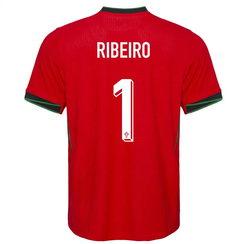 Danxen Kid Portugal Goncalo Ribeiro #1 Red Home Jersey 24-26 T-Shirt