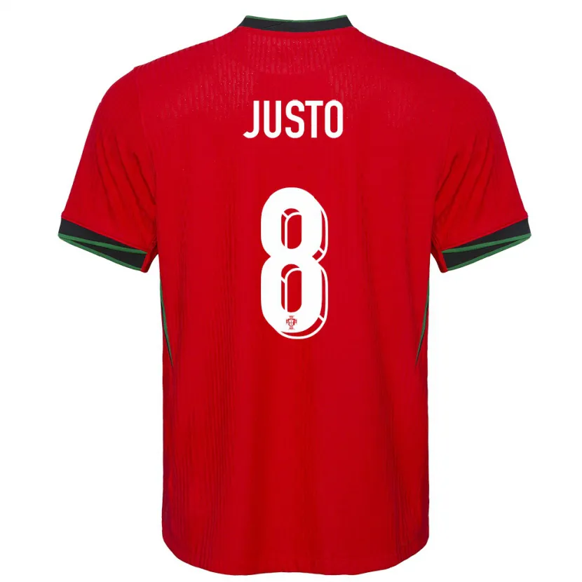 Danxen Kid Portugal Samuel Justo #8 Red Home Jersey 24-26 T-Shirt