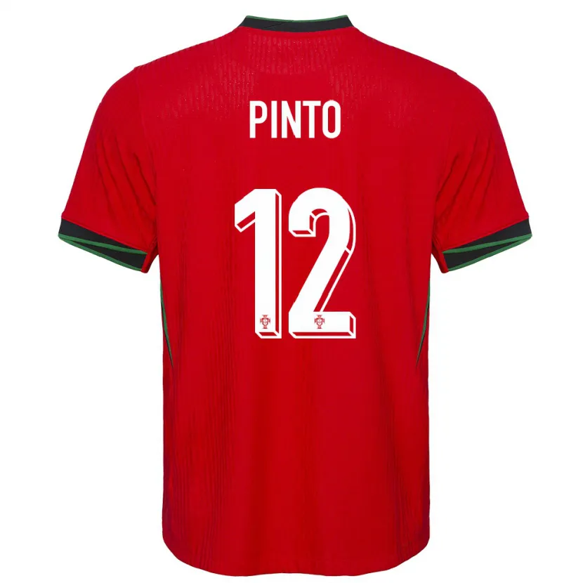 Danxen Kid Portugal Diogo Pinto #12 Red Home Jersey 24-26 T-Shirt