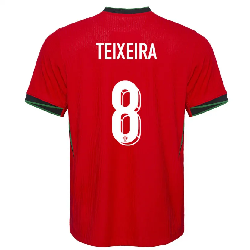 Danxen Kid Portugal Joao Teixeira #8 Red Home Jersey 24-26 T-Shirt