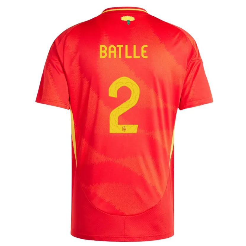 Danxen Kid Spain Ona Batlle #2 Red Home Jersey 24-26 T-Shirt