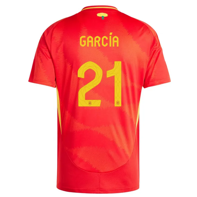 Danxen Kid Spain Sheila Garcia #21 Red Home Jersey 24-26 T-Shirt