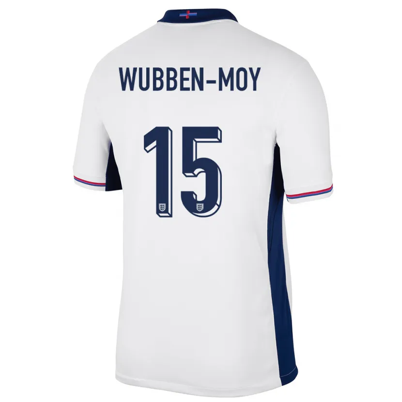 Danxen Kid England Lotte Wubben Moy #15 White Home Jersey 24-26 T-Shirt