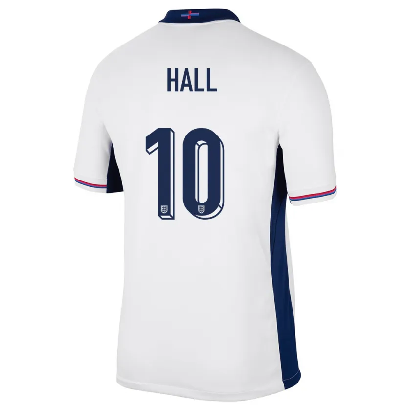 Danxen Kid England George Hall #10 White Home Jersey 24-26 T-Shirt