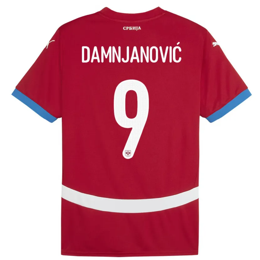 Danxen Kid Serbia Jovana Damnjanovic #9 Red Home Jersey 24-26 T-Shirt