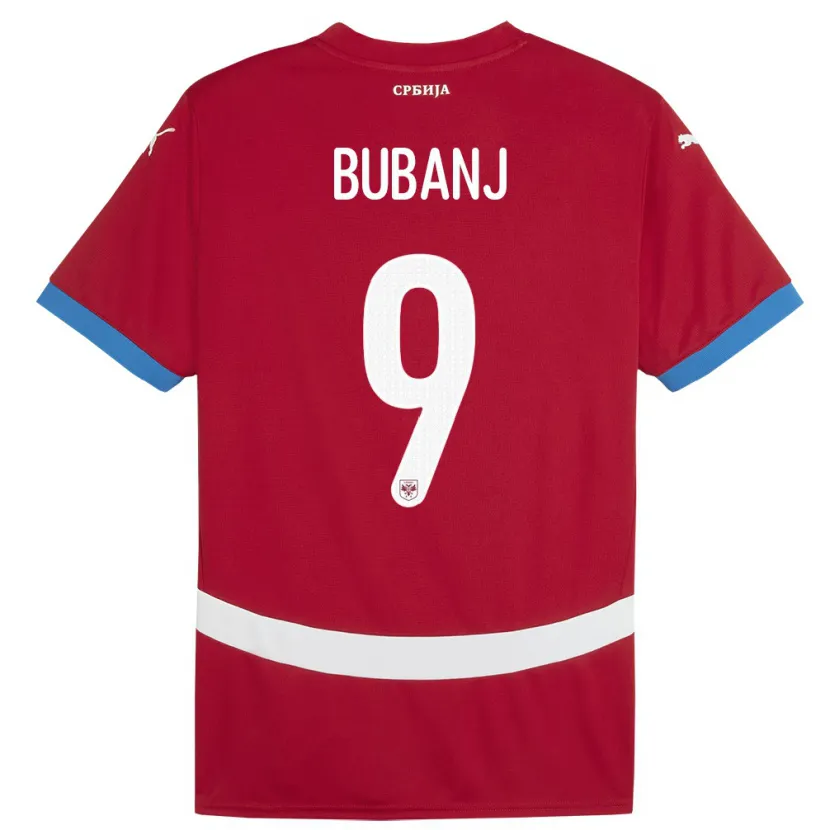 Danxen Kid Serbia Mateja Bubanj #9 Red Home Jersey 24-26 T-Shirt