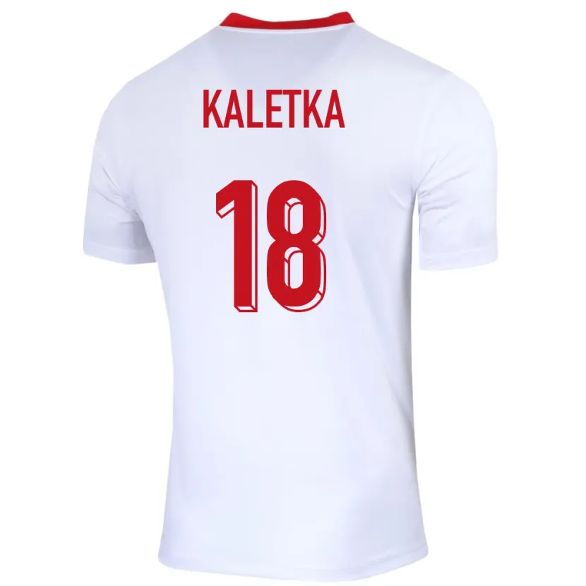 Danxen Kid Poland Nikol Kaletka #18 White Home Jersey 24-26 T-Shirt