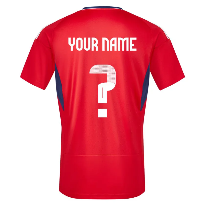 Danxen Kid Costa Rica Your Name #0 Red Home Jersey 24-26 T-Shirt