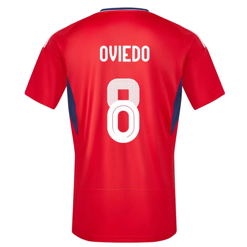 Danxen Kid Costa Rica Bryan Oviedo #8 Red Home Jersey 24-26 T-Shirt