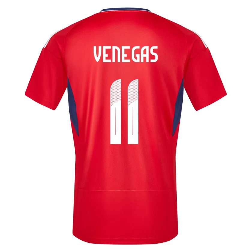 Danxen Kid Costa Rica Johan Venegas #11 Red Home Jersey 24-26 T-Shirt