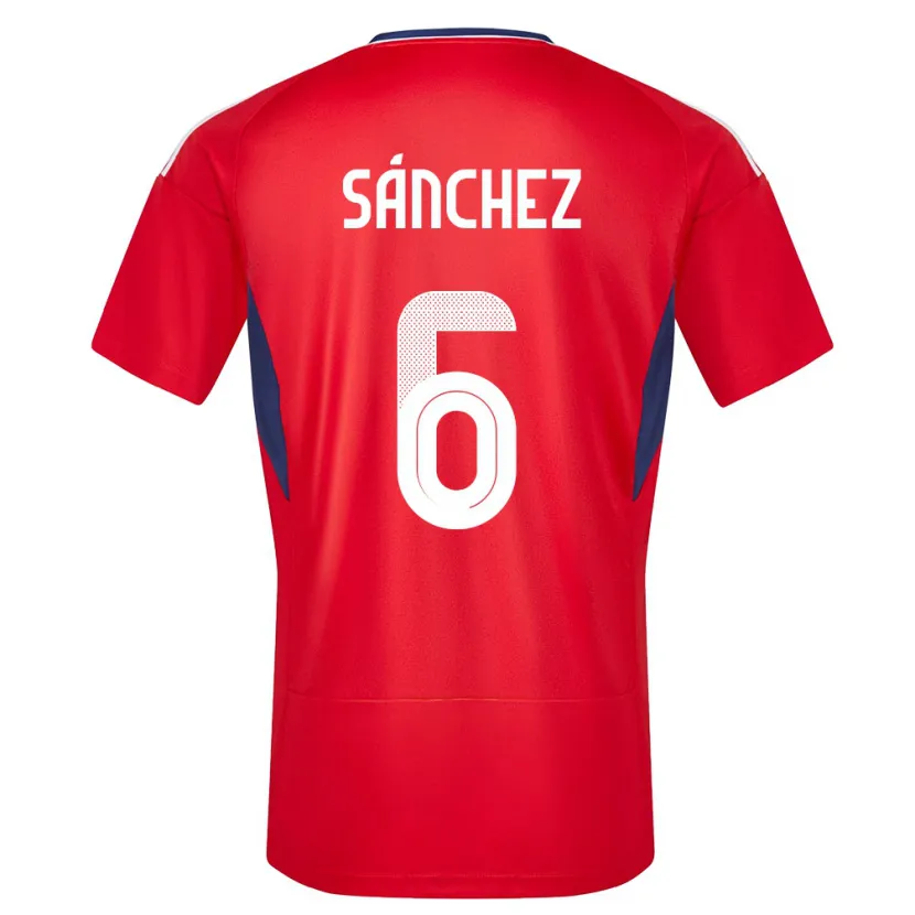 Danxen Kid Costa Rica Carol Sanchez #6 Red Home Jersey 24-26 T-Shirt