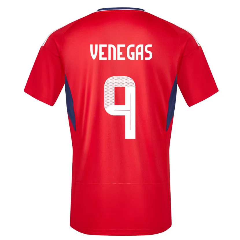 Danxen Kid Costa Rica Carolina Venegas #9 Red Home Jersey 24-26 T-Shirt