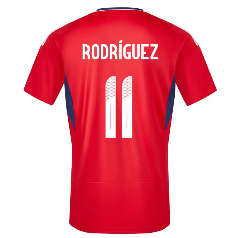 Danxen Kid Costa Rica Raquel Rodriguez #11 Red Home Jersey 24-26 T-Shirt