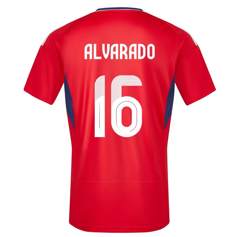 Danxen Kid Costa Rica Katherine Alvarado #16 Red Home Jersey 24-26 T-Shirt