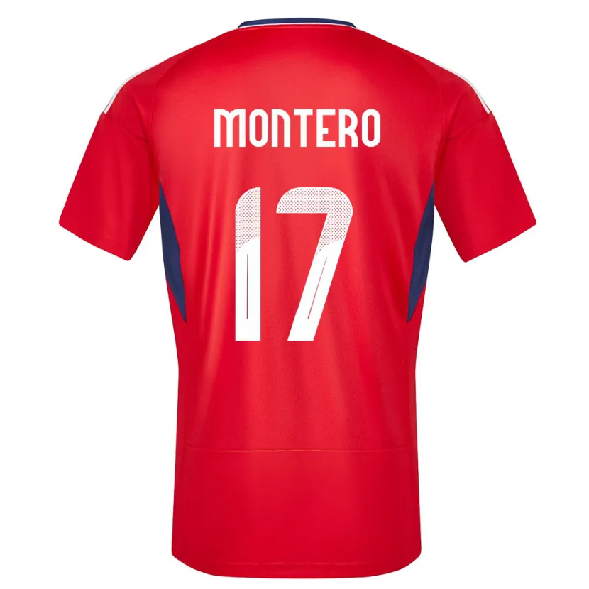 Danxen Kid Costa Rica Michelle Montero #17 Red Home Jersey 24-26 T-Shirt