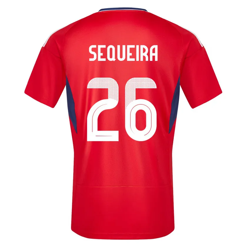 Danxen Kid Costa Rica Douglas Sequeira #26 Red Home Jersey 24-26 T-Shirt