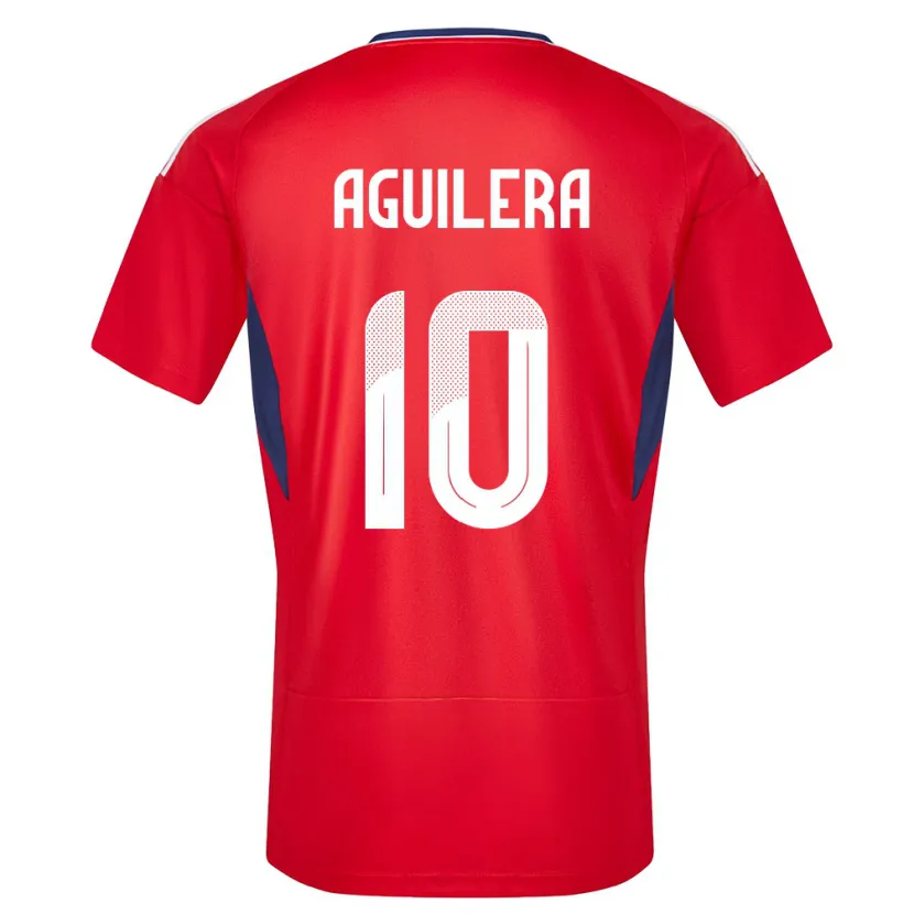 Danxen Kid Costa Rica Brandon Aguilera #10 Red Home Jersey 24-26 T-Shirt