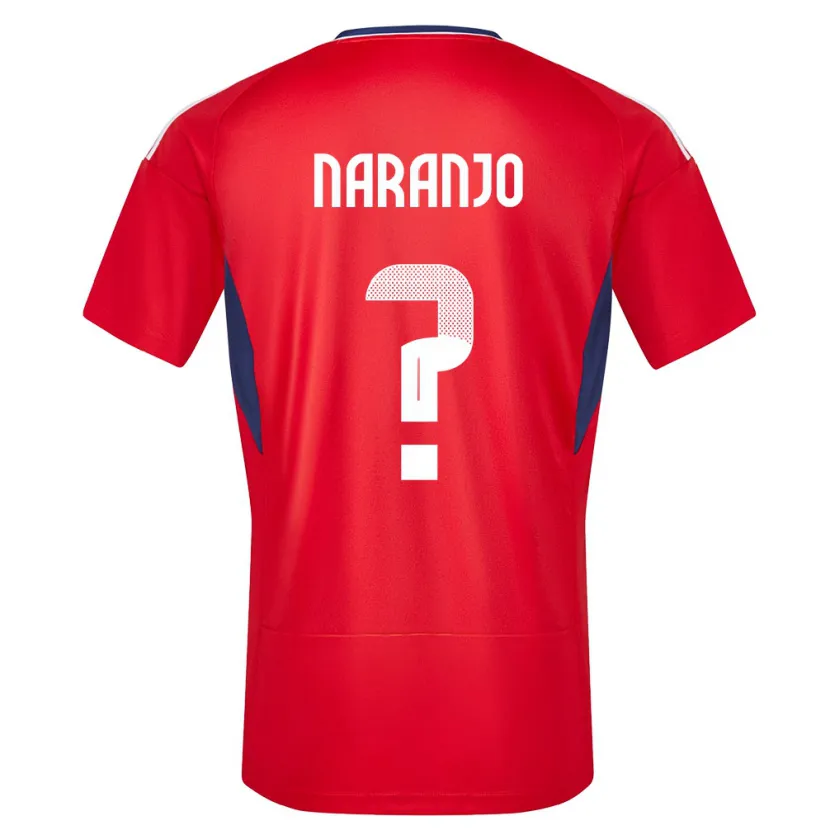 Danxen Kid Costa Rica Andry Naranjo #0 Red Home Jersey 24-26 T-Shirt