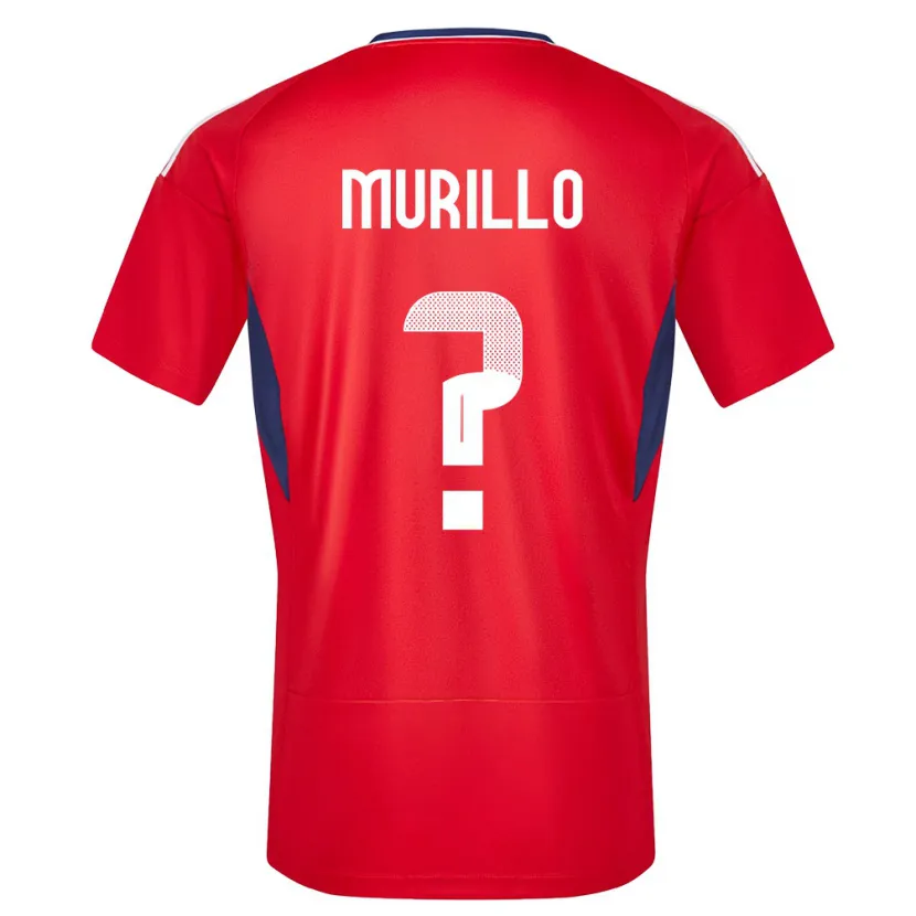 Danxen Kid Costa Rica Isaac Murillo #0 Red Home Jersey 24-26 T-Shirt