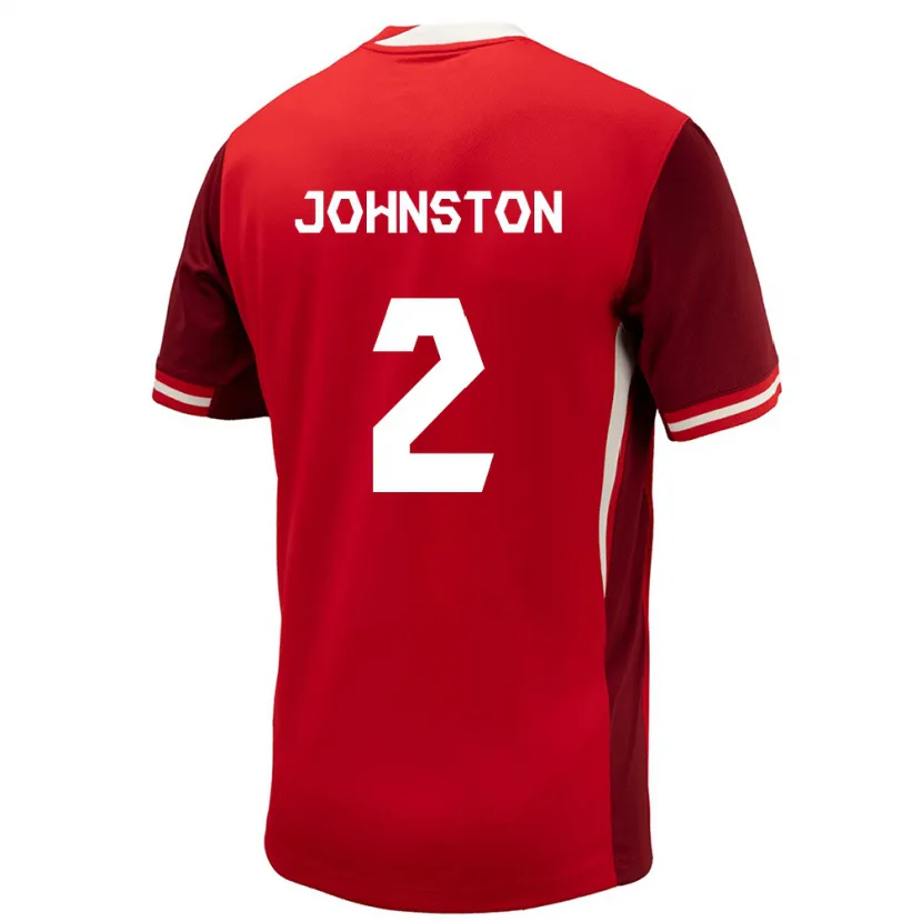 Danxen Kid Canada Alistair Johnston #2 Red Home Jersey 24-26 T-Shirt