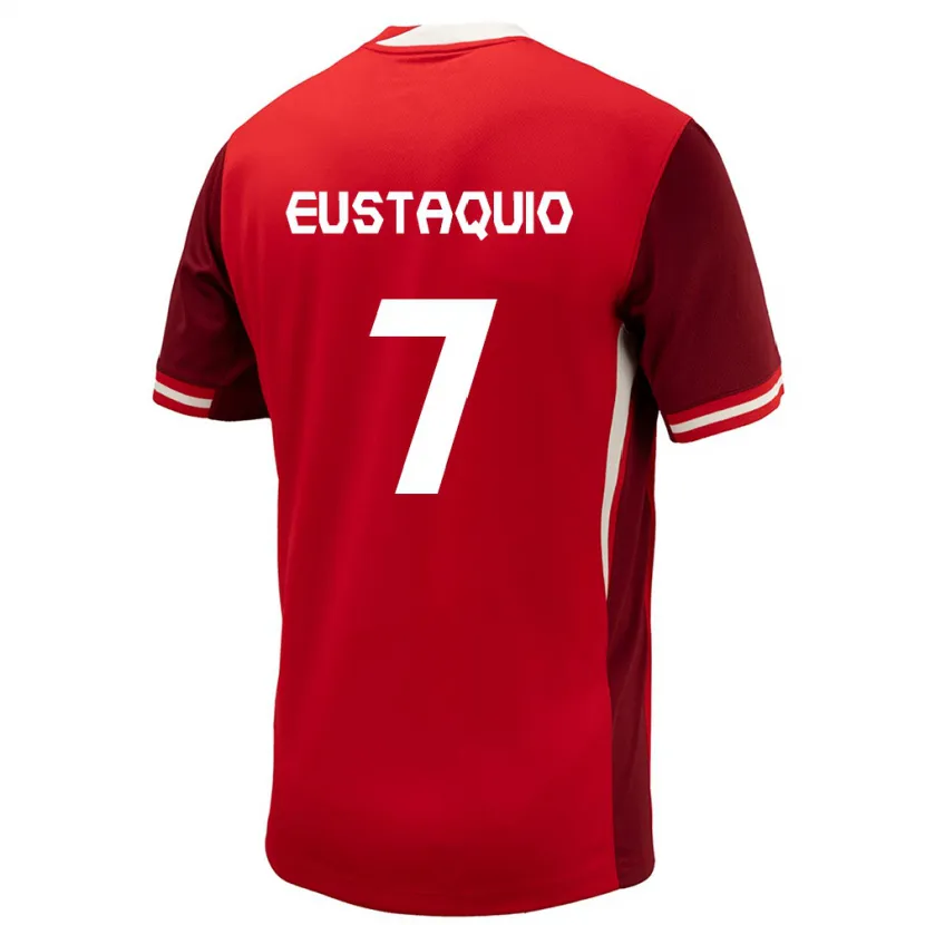 Danxen Kid Canada Stephen Eustáquio #7 Red Home Jersey 24-26 T-Shirt