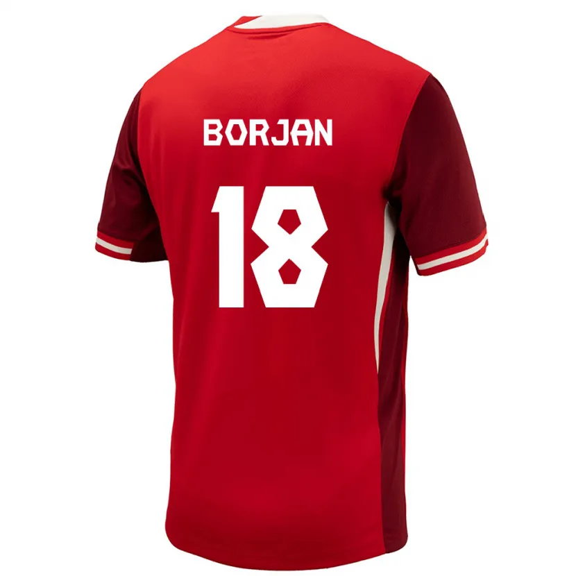 Danxen Kid Canada Milan Borjan #18 Red Home Jersey 24-26 T-Shirt