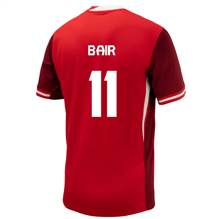 Danxen Kid Canada Theo Bair #11 Red Home Jersey 24-26 T-Shirt