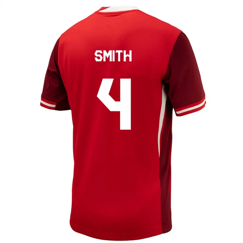 Danxen Kid Canada Justin Smith #4 Red Home Jersey 24-26 T-Shirt