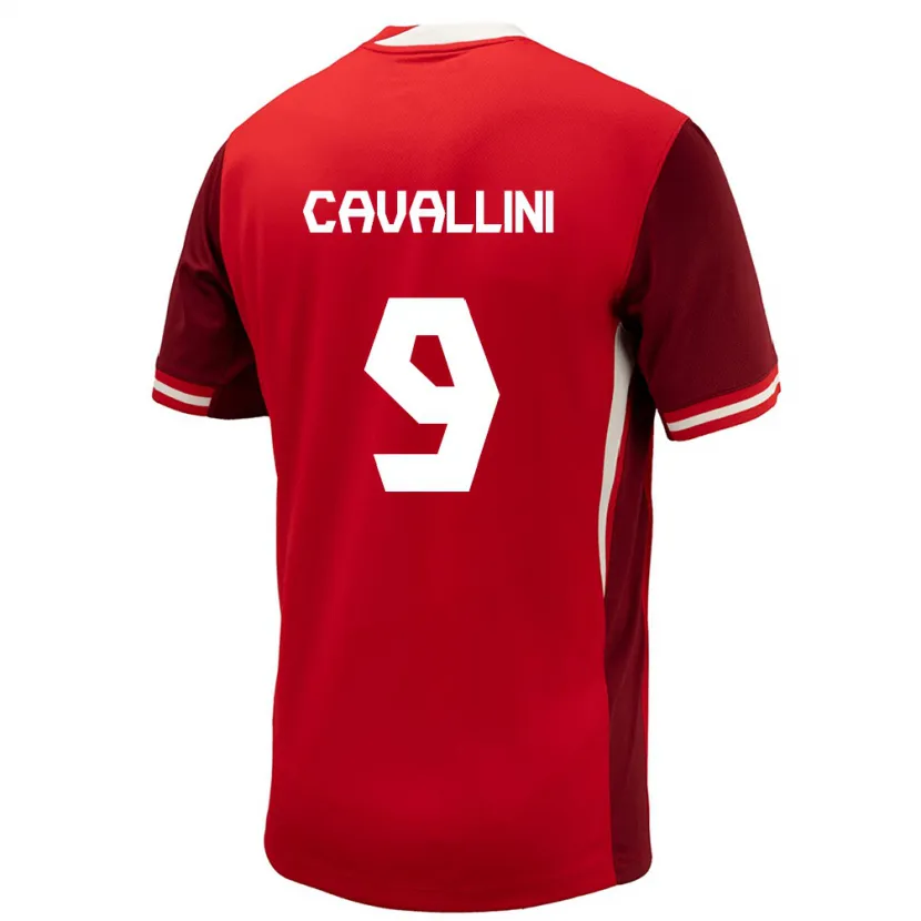 Danxen Kid Canada Lucas Cavallini #9 Red Home Jersey 24-26 T-Shirt