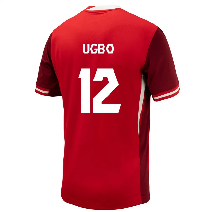 Danxen Kid Canada Iké Ugbo #12 Red Home Jersey 24-26 T-Shirt