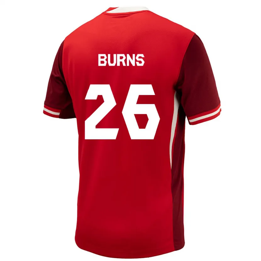 Danxen Kid Canada Zoe Burns #26 Red Home Jersey 24-26 T-Shirt