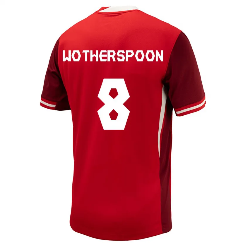 Danxen Kid Canada David Wotherspoon #8 Red Home Jersey 24-26 T-Shirt