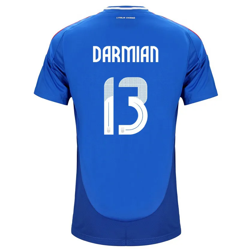 Danxen Kid Italy Matteo Darmian #13 Blue Home Jersey 24-26 T-Shirt