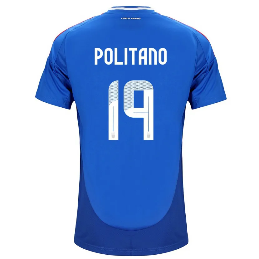 Danxen Kid Italy Matteo Politano #19 Blue Home Jersey 24-26 T-Shirt