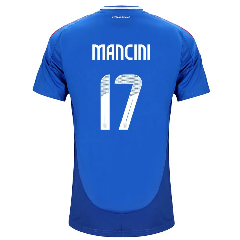 Danxen Kid Italy Gianluca Mancini #17 Blue Home Jersey 24-26 T-Shirt