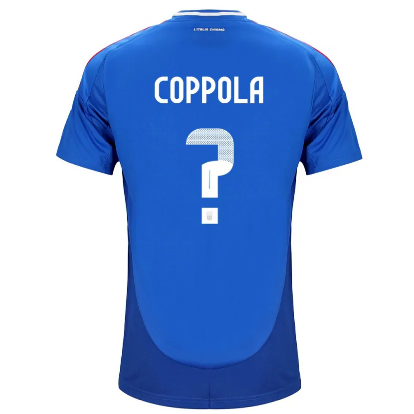 Danxen Kid Italy Diego Coppola #0 Blue Home Jersey 24-26 T-Shirt