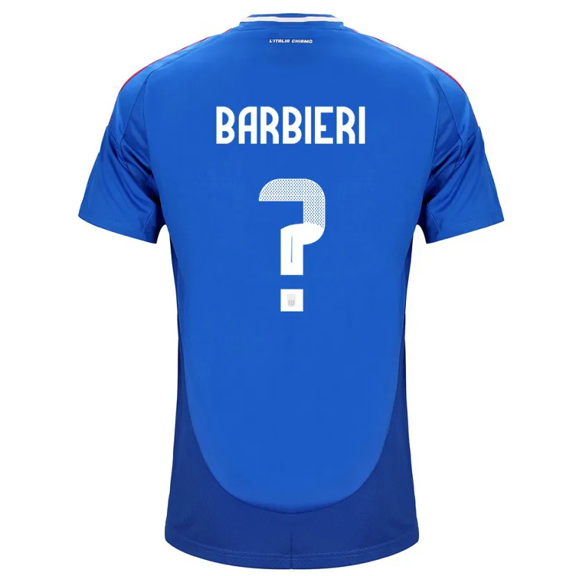 Danxen Kid Italy Tommaso Barbieri #0 Blue Home Jersey 24-26 T-Shirt