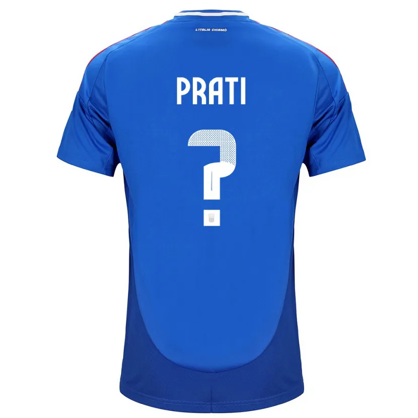 Danxen Kid Italy Matteo Prati #0 Blue Home Jersey 24-26 T-Shirt