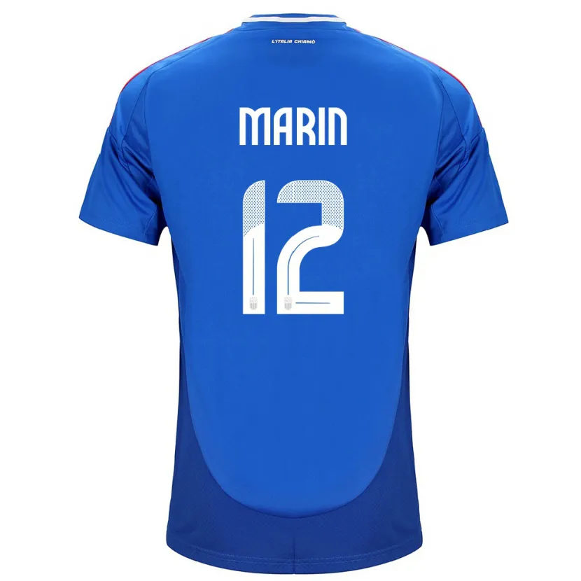 Danxen Kid Italy Renato Marin #12 Blue Home Jersey 24-26 T-Shirt