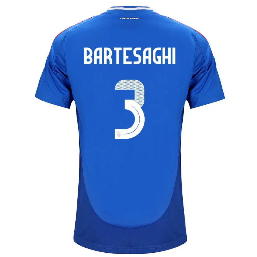 Danxen Kid Italy Davide Bartesaghi #3 Blue Home Jersey 24-26 T-Shirt