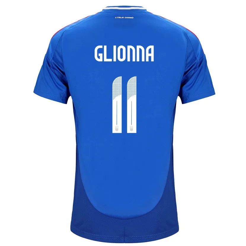 Danxen Kid Italy Benedetta Glionna #11 Blue Home Jersey 24-26 T-Shirt